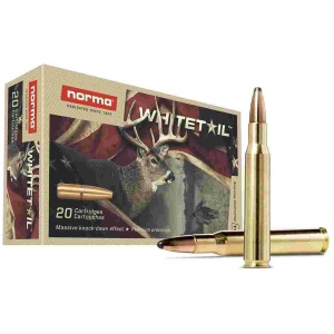 Norma WhiteTail Rifle Ammunition 30-30 Win 150gr SP 2362 fps 20/ct