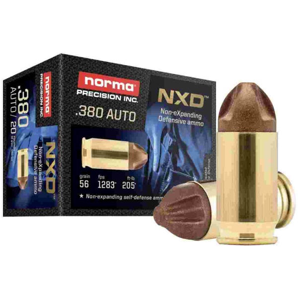 Norma NXD Handgun Ammunition 9mm Luger 65gr NXD 1730 fps 20/ct