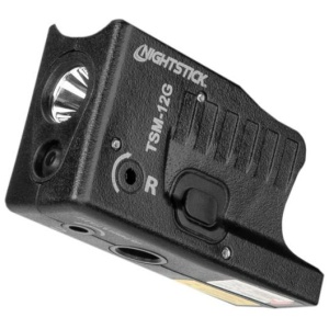Nightstick Subcompact Weapon Light w/Green Laser for Glock Models G26/G27/G33/G39