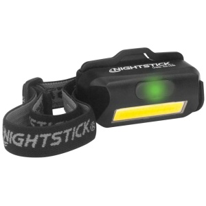 Nightstick Multi-Flood USB Headlamp 250 Lumens Black with Brim Clip