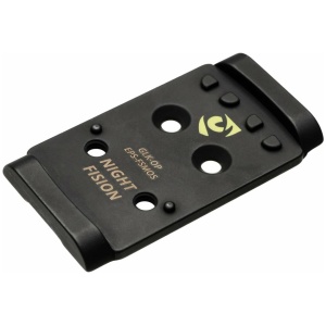 Night Fision Precision Optic Mounting Plate: EPS to Glock Full Size MOS