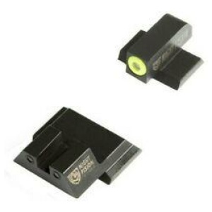 Perfect Dot NS Set w/Yellow Front +  Black Square Rear Fits S&W M&P