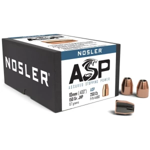 Nosler Sporting Handgun Pistol Bullets .40/10mm .400" 150 gr JHP 250/ct