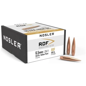 Nosler RDF Match Rifle Bullets 6.5mm .264" 140 gr HPBT 100/ct