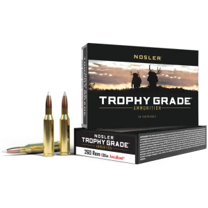 Nosler Accubond Trophy Grade Rifle Ammunition .260 Rem 130 gr PT 2700 fps 20/ct