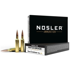 Nosler RDF Match Grade Rifle Ammunition 6mm Creedmoor 105gr OTM 3050 fps 20/ct