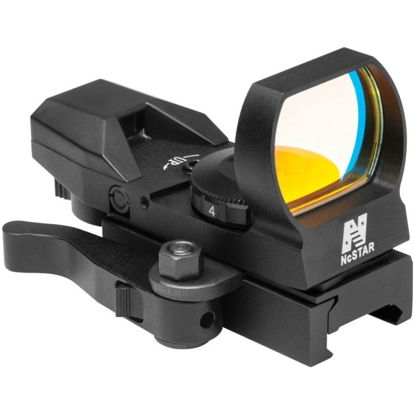 NcStar Green Four Reticle Reflex - QR Mount - Black