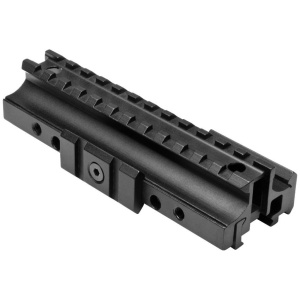 NcStar AR15 Weaver-Style Tri-Rail Mount/Riser for Flat-Top Receivers