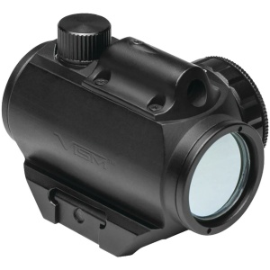 NcSTAR VISM Micro Green Dot w/Integrated Red Laser - Black