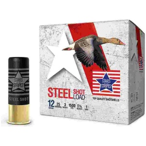 PPU Stars & Stripes Steel Shotshell 12ga 3'' 1-1/8 oz 1500 fps #1 25/ct