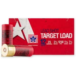 TRZ Trading Target Load Shotshells 12 ga 2-3/4" 1-1/8 oz 1250 fps #7.5 25/ct