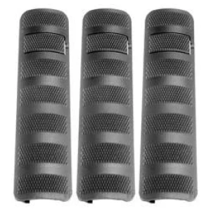 Troy Industries Troy Rail Cover 6.2 - Black 3/ct