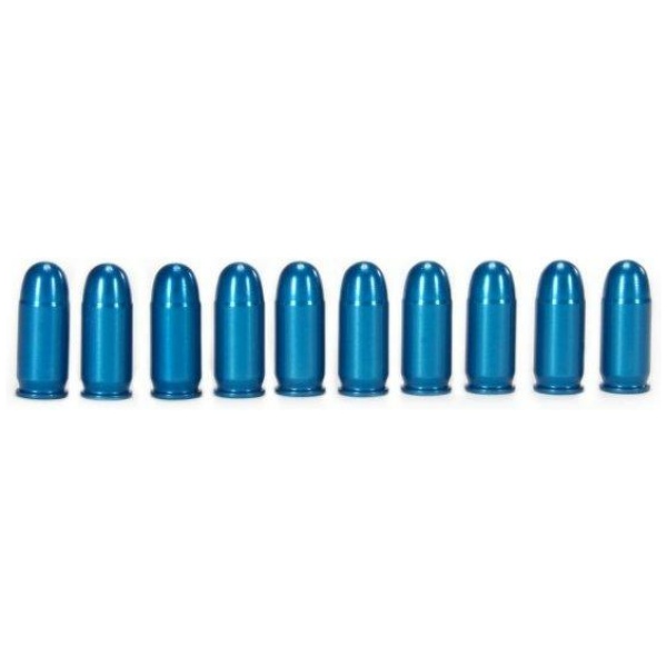 A-Zoom Aluminum Snap Caps .380 AUTO Blue 10/pk