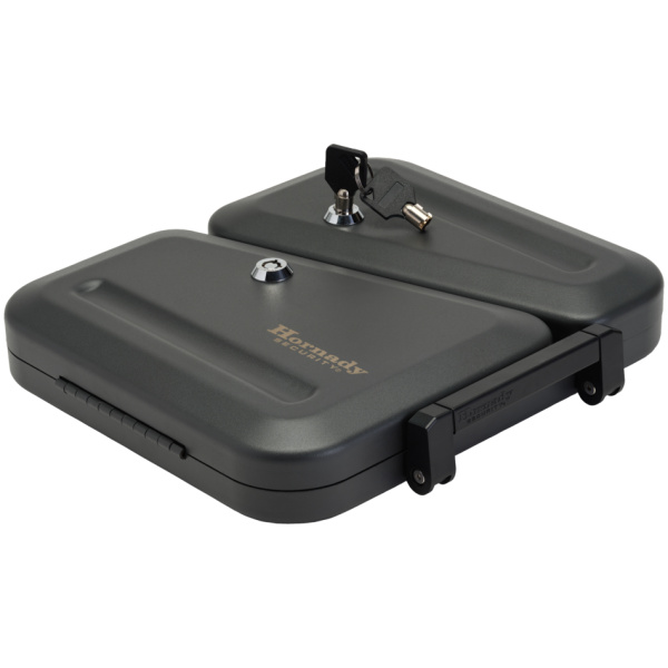 Hornady Dual-Lid Lock Box with Key Lock 11 "W x 10"D x 2"H