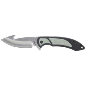 Old Timer Trail Boss Gut Hook Folder Knife 3 1/2" Blade Black