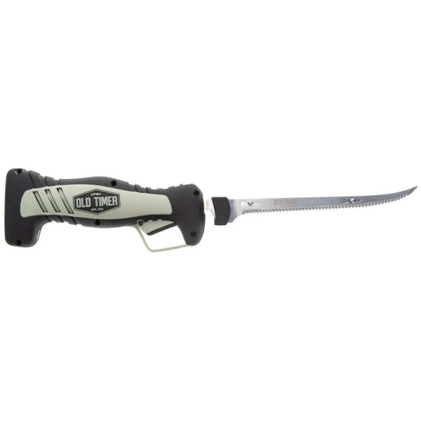 Old Timer Lithium Ion Electronic Fillet Knife 8" Blade Black