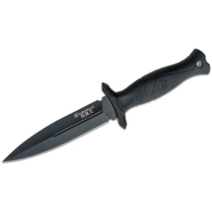 Smith & Wesson HRT Fixed Blade Boot Knife 5 1/2" Blade Black