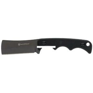 Smith & Wesson H.R.T. Cleaver Neck Fixed Knife 2" Cleaver Blade Black with Nylon Sheath