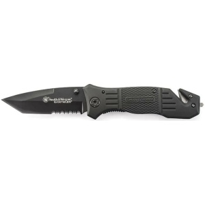Smith & Wesson Extreme Ops Liner Lock Folding Knife 3.3" Blade Black