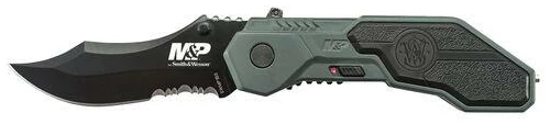 Smith & Wesson M&P M.A.G.I.C. Assisted Opening Clip Point Folding Knife 2 9/10" Blade Blue