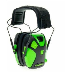 Caldwell E-Max Youth Pro Earmuffs - Neon Green 23db NRR