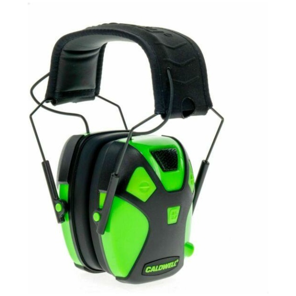 Caldwell E-Max Youth Pro Earmuffs - Neon Green 23db NRR