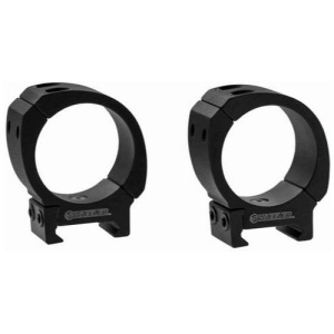 Wheeler Sporter Bi-Weaver Style Pic Rings 1" Low Black