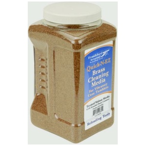 Frankford Arsenal Treated Walnut Hull Media In Reuseable Plastic Container 5 lbs