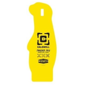 Caldwell AR500 Prairie Dog Steel Hanging Target Yellow