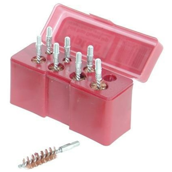 Tipton 8-Piece Bronze Pistol Brush Set (22-47/48 cal)