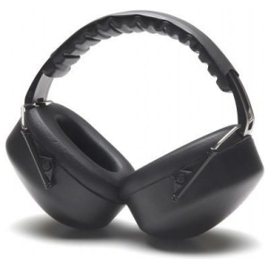 Pyramex PM30 Series Fold-Away Ear Muffs 27dB Black