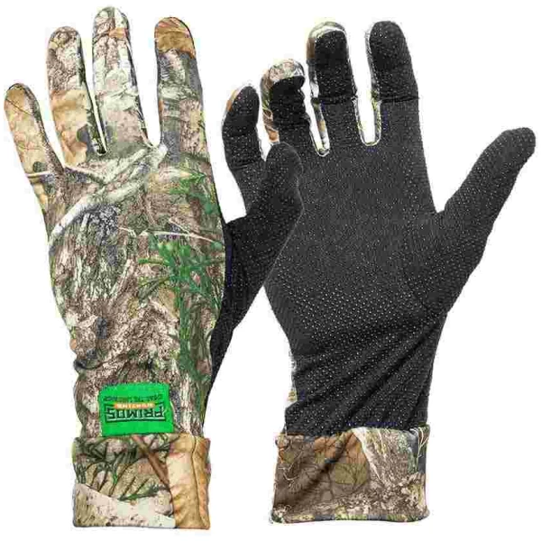 Primos Stretch Fit Glove - RealTree Edge Camo OSFM