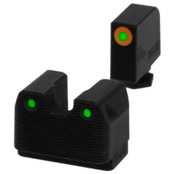 Rival Arms Tritium Night Sights Orange for Glock MOS Double Stack Models