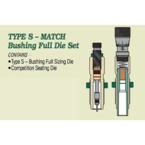 Redding Type S Match Bushing Full Die Set 6.5mm GAP 4S