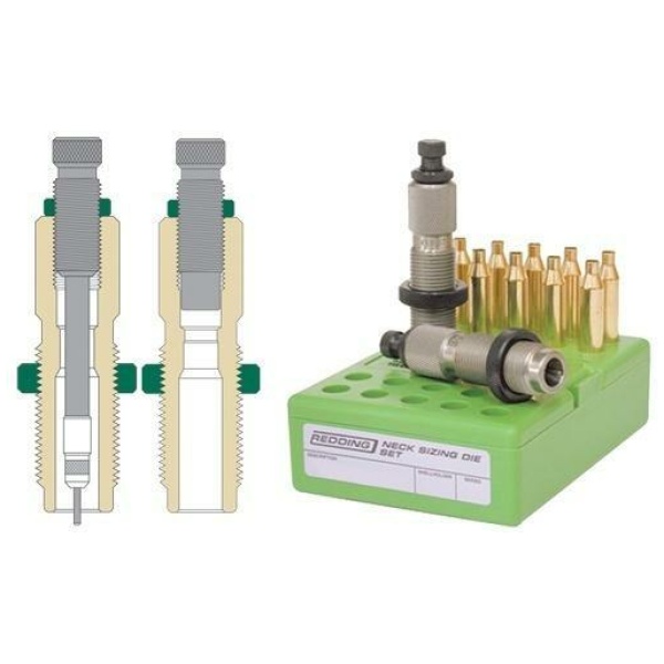 Redding Series A Full Length Die Set for Bottleneck Cases .25-06 cal