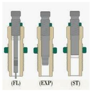 Redding Series-A 3-Die Set for Straight-Wall Cases .38 Special/.357 Mag