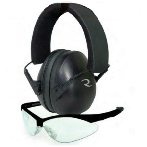 Radians Combo Set -Lowset  Black EM with Outback Black Clear Glass NRR 21