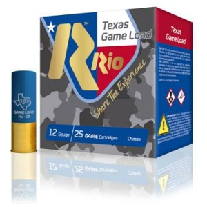 Rio Texas Game Load 36 Shotshells 12 ga 2-3/4" 1-1/4oz 1260 fps #7.5 25/ct
