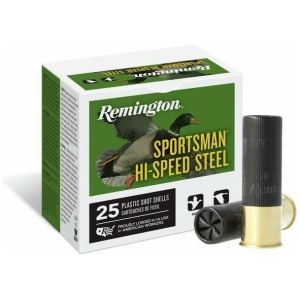 Remington Sportsman Steel 12 ga 3" MAX 1 3/8 oz #2 1300 fps 25/ct