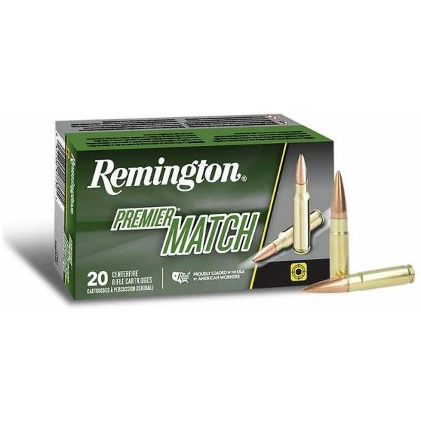 Remington Premier Match Rifle Ammunition .300 AAC Blackout 125 gr OTM 2215 fps 20/ct