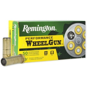 Remington Wheelgun Ammunition .38 Spl 148gr LWC 710 fps 50/ct