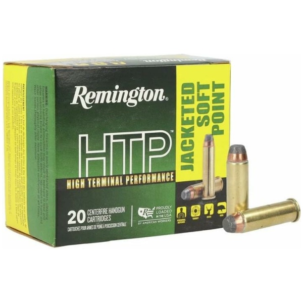 Remington HTP Handgun Ammunition .41 Rem Mag 210gr JSP 1300 fps 20/ct