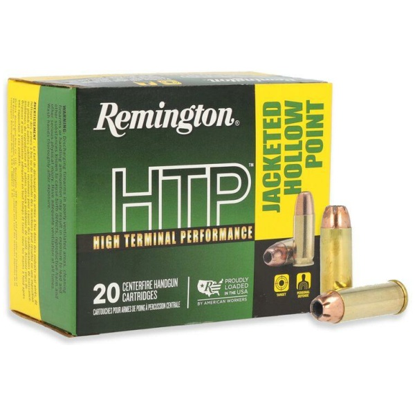 Remington HTP Handgun Ammunition .45 Colt 230gr JHP 850 fps 20/ct