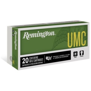 Remington UMC Rifle Ammunition .303 British 174 gr FMJ 2475 fps 20/ct