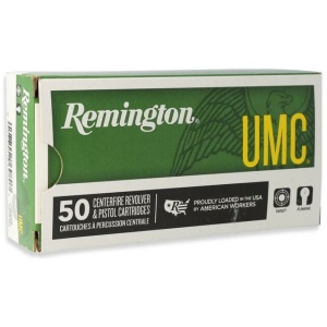 Remington UMC Handgun Ammunition .40 S&W 165 gr FMJ 1150 fps 50/ct