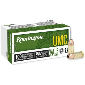 Remington UMC Handgun Ammunition 9mm Luger 115 gr. JHP 1145 fps 100/ct