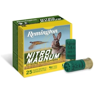 Remington Nitro Magnum Shotshells 12 ga 3 in 1-7/8 oz #2 1210 fps 25/ct