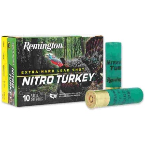 Remington Nitro Turkey Loads 12 ga 2-3/4 in 1-1/2 oz #4 1260 fps 10/ct