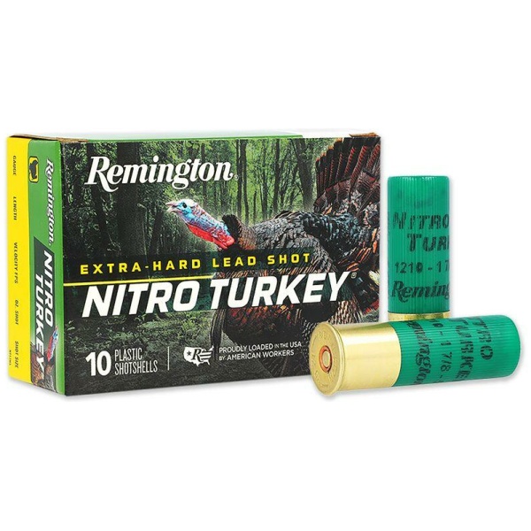 Remington Nitro Turkey Loads 12 ga 3-1/2 in 2 oz #4 1300 fps 10/ct