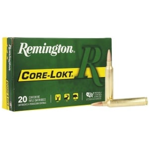 Remington Core-Lokt Rifle Ammunition 7mm Rem Ultra 150gr PSP 3230 fps 20/ct
